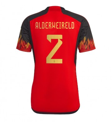 Belgia Toby Alderweireld #2 Hjemmedrakt VM 2022 Kortermet